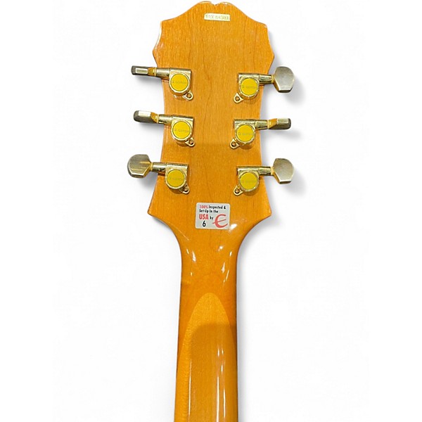 Used Epiphone Emperor Regent Natural Hollow Body Electric Guitar