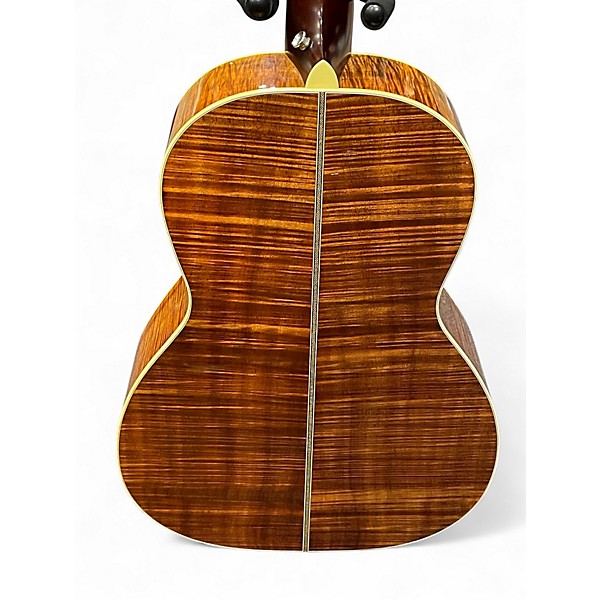 Used Santa Cruz L00 CUSTOM KOA  Natural Acoustic Guitar