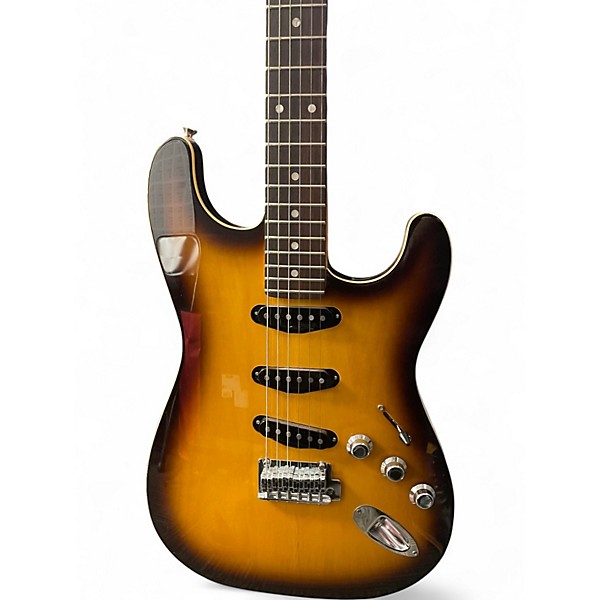 Used Fender AERODYNE STRATOCASTER FSR CHOCOLATE BURST Solid Body Electric Guitar
