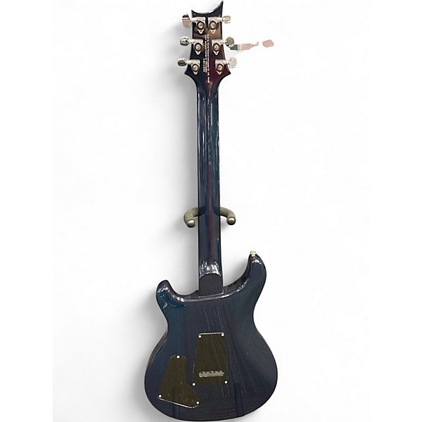 Used PRS Carlos Santana Signature SE Trans Blue Solid Body Electric Guitar