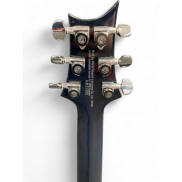 Used PRS Carlos Santana Signature SE Trans Blue Solid Body Electric Guitar