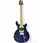 Used PRS SE Custom 24 Trans Black Solid Body Electric Guitar thumbnail