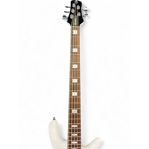 Used Spector Euro 5LX Arctic White Electric Bass Guitar