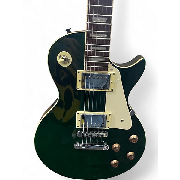 Used Iyv ILS300 GREEN Solid Body Electric Guitar