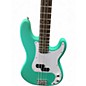 Used Squier DEBUT P BASS Seafoam Green Electric Bass Guitar