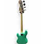 Used Squier DEBUT P BASS Seafoam Green Electric Bass Guitar