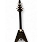 Used Fernandes FLYING V BLACK Solid Body Electric Guitar