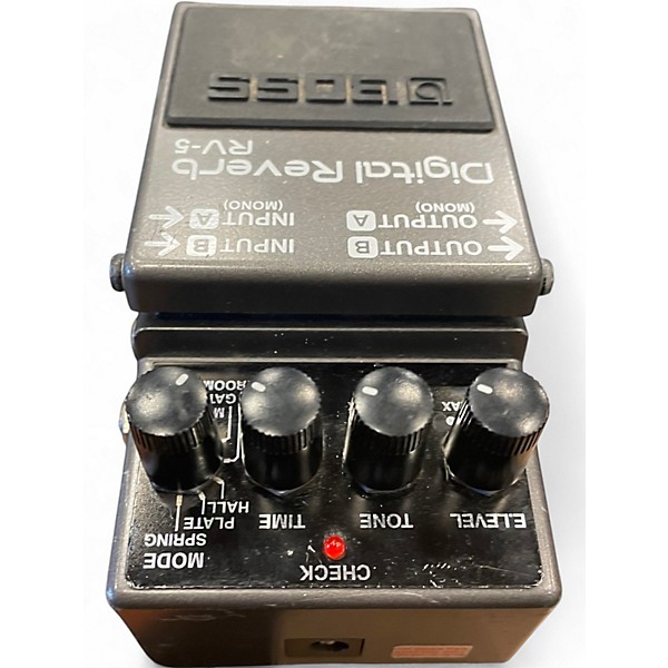 Used BOSS RV5 Digital Reverb Effect Pedal