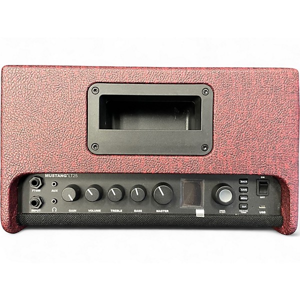 Used Fender LT25 25W 1x8 Guitar Combo Amp- WINE Guitar Combo Amp