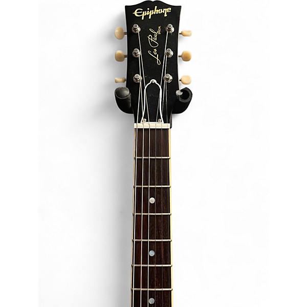 Used Epiphone INSPIRED BY GIBSON 1960 LES PAUL DOUBLE CUT TV Yellow Solid Body Electric Guitar