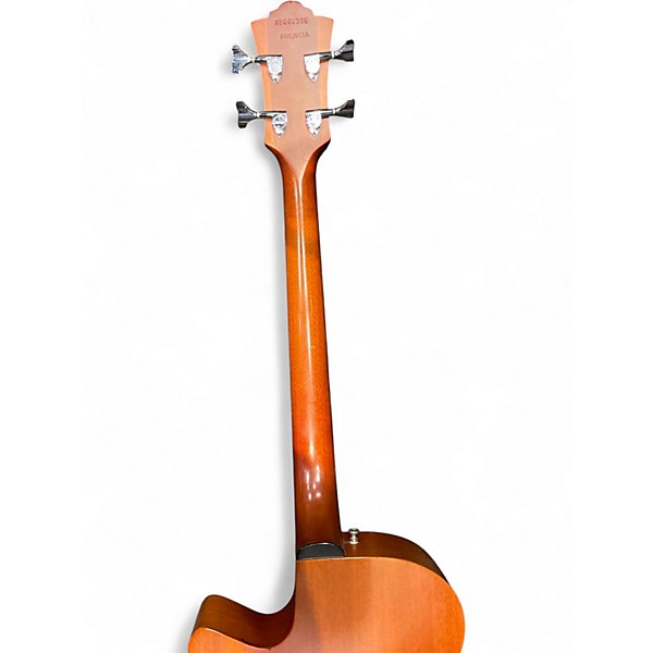 Used Guild B4E AMD Mahogany Acoustic Bass Guitar
