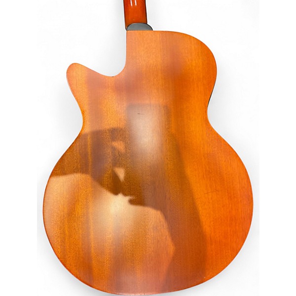 Used Guild B4E AMD Mahogany Acoustic Bass Guitar