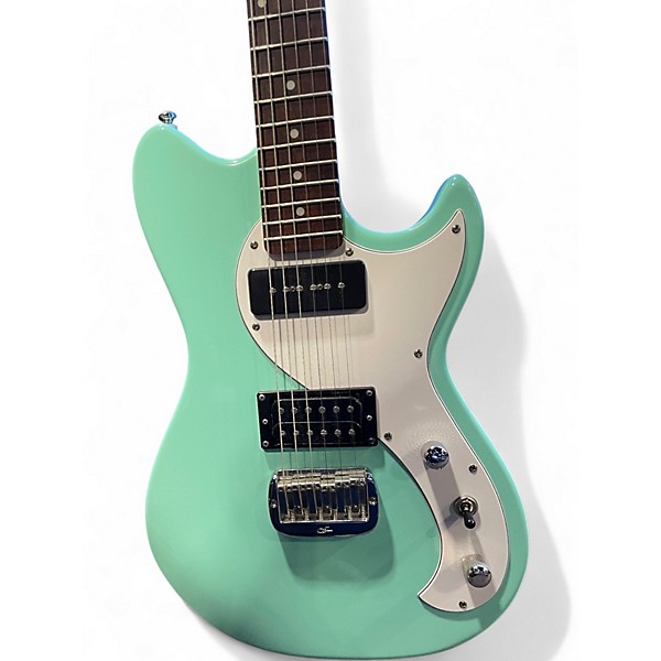 Used G&L Fallout Seafoam Green Solid Body Electric Guitar