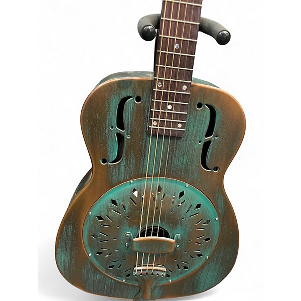 Used Recording King RM997E COPPER Acoustic Guitar