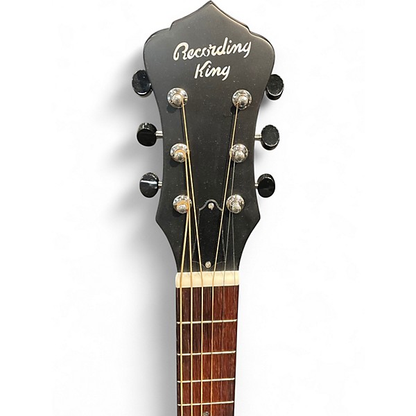Used Recording King RM997E COPPER Acoustic Guitar
