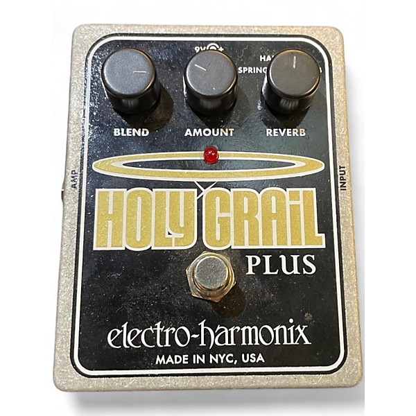 Used Electro-Harmonix Holy Grail Plus Reverb Effect Pedal