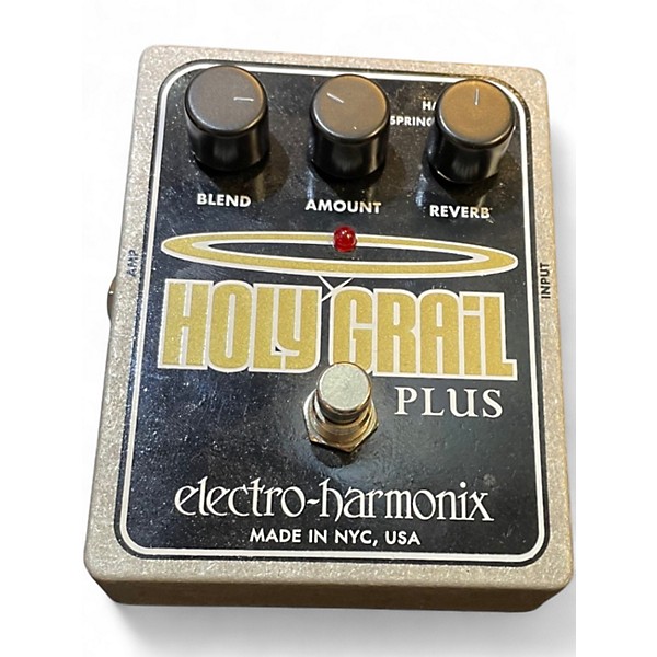 Used Electro-Harmonix Holy Grail Plus Reverb Effect Pedal