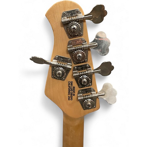 Used Ernie Ball Music Man Stingray 5 H Black Electric Bass Guitar