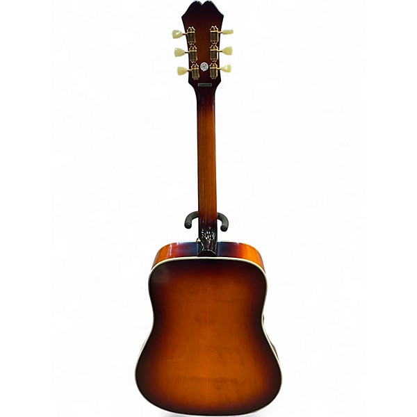 Used Epiphone FT110 Frontier Iced Tea Acoustic Electric Guitar