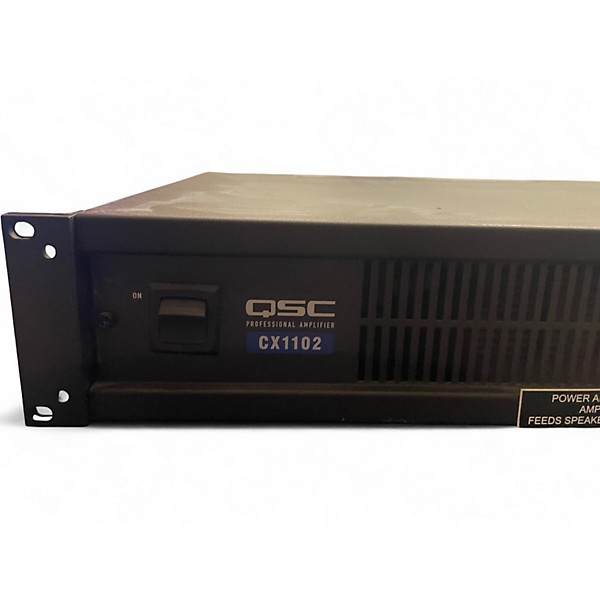Used QSC CX1102 Power Amp