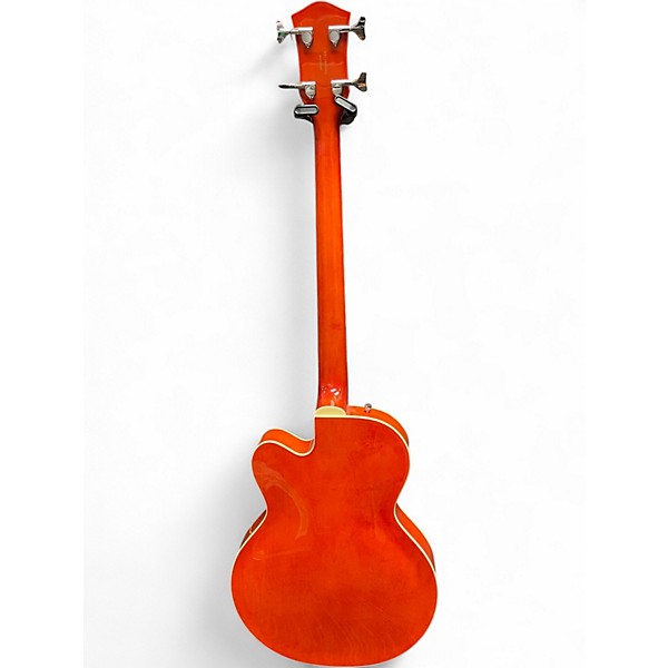 Used Gretsch Guitars G5123B  Orange Electric Bass Guitar