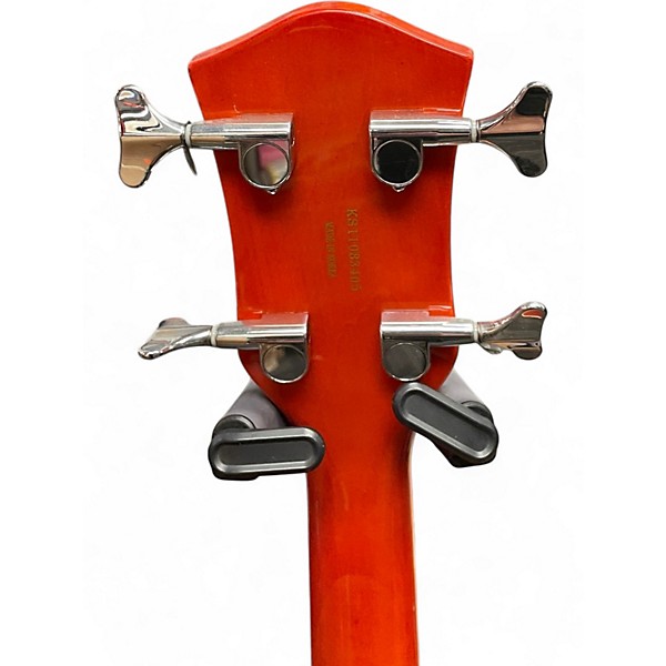 Used Gretsch Guitars G5123B  Orange Electric Bass Guitar
