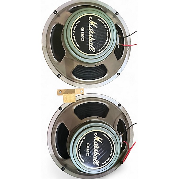 Used Marshall 1936 2X12 G12C SPEAKERS Guitar Cabinet