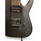 Used Jackson JS22-7 Dinky 7 String Black Solid Body Electric Guitar