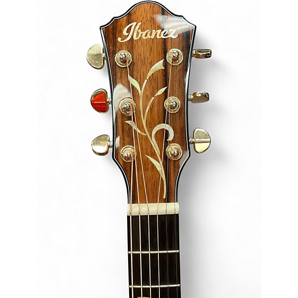 Used Ibanez AEG750-NT Natural Acoustic Electric Guitar