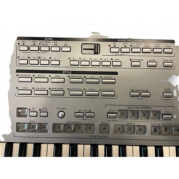 Used Yamaha Tyros 5 76 Key Arranger Keyboard