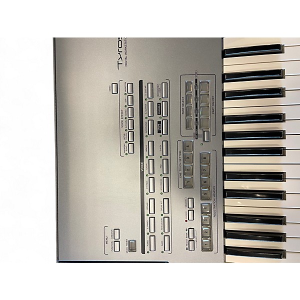Used Yamaha Tyros 5 76 Key Arranger Keyboard