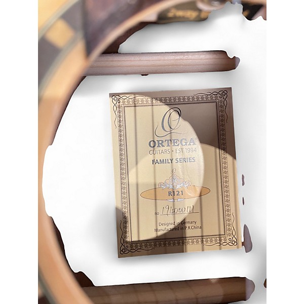 Used Ortega R121 Natural Classical Acoustic Guitar