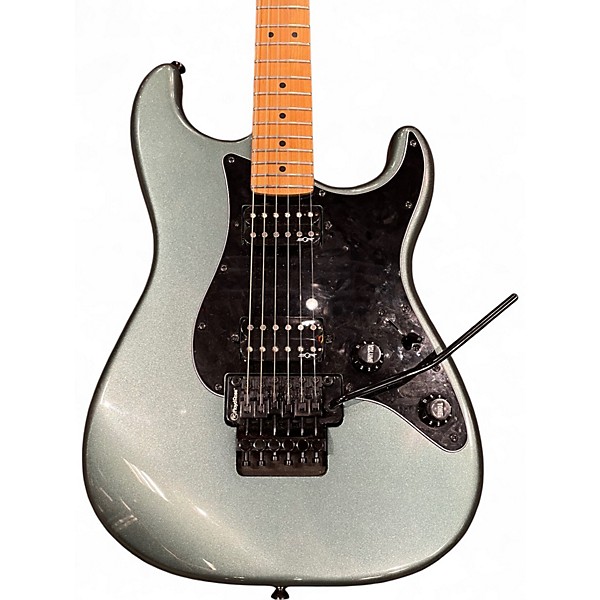 Used Squier Contemporary Stratocaster HH GUN METAL GREY Solid Body Electric Guitar