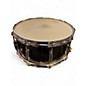 Used Gretsch Drums 14in BLACK NICKEL OVER STEEL Black Chrome Drum thumbnail