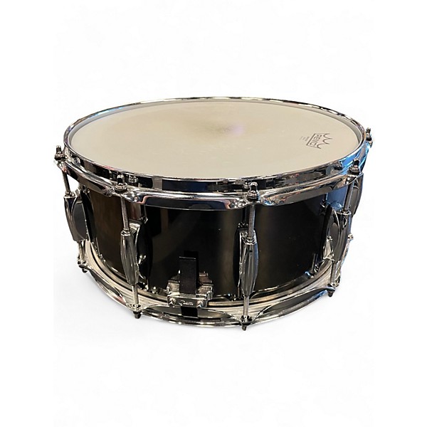 Used Gretsch Drums 14in BLACK NICKEL OVER STEEL Black Chrome Drum