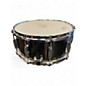 Used Gretsch Drums 14in BLACK NICKEL OVER STEEL Black Chrome Drum