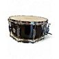 Used Gretsch Drums 14in BLACK NICKEL OVER STEEL Black Chrome Drum