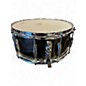 Used Gretsch Drums 14in BLACK NICKEL OVER STEEL Black Chrome Drum