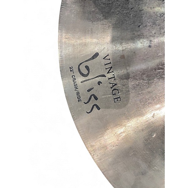 Used Dream 22in VINTAGE BLISS 22 CRASH RIDE Cymbal