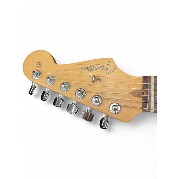 Vintage 2004 Fender American Standard Stratocaster 2 Color Sunburst Solid Body Electric Guitar