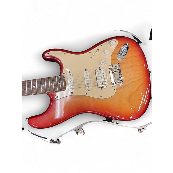 Vintage 2004 Fender American Standard Stratocaster 2 Color Sunburst Solid Body Electric Guitar
