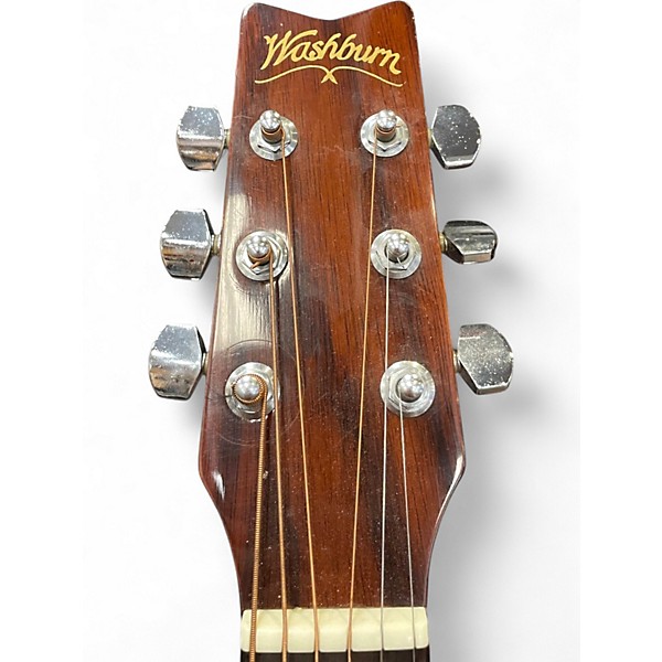 Used Washburn D-13N Natural Acoustic Guitar