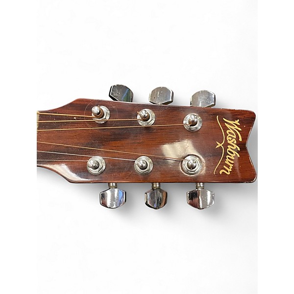 Used Washburn D-13N Natural Acoustic Guitar