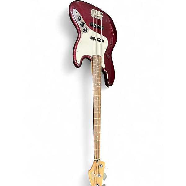 Vintage 2003 Fender Standard Jazz Bass Burgundy Electric Bass Guitar