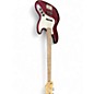 Vintage 2003 Fender Standard Jazz Bass Burgundy Electric Bass Guitar