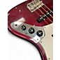 Vintage 2003 Fender Standard Jazz Bass Burgundy Electric Bass Guitar