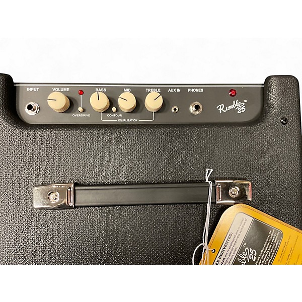Used Fender Rumble V3 25w 1x8 Bass Combo Amp