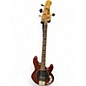 Used Sterling by Music Man Sub 4 Brown Electric Bass Guitar