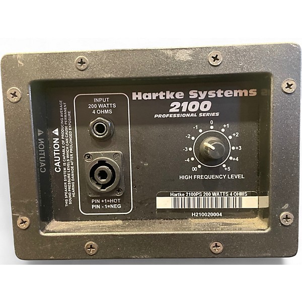 Used Hartke 2100PS  Bass Cabinet