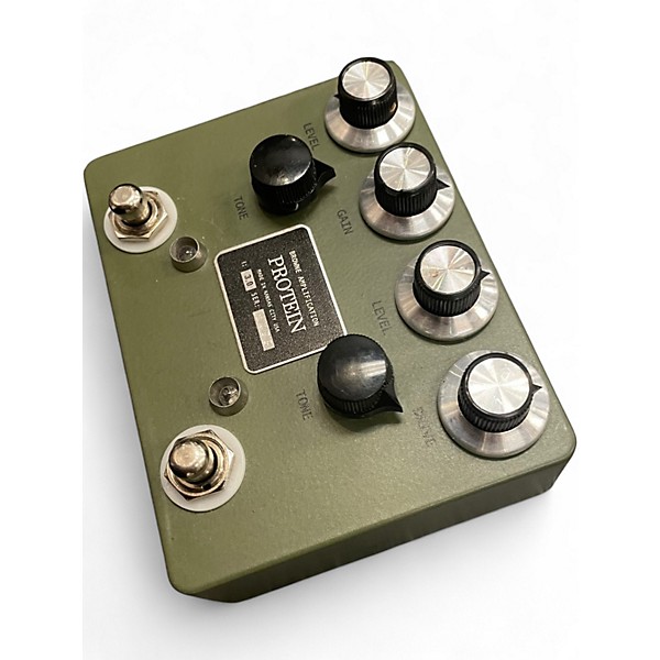 Used Brown Aplifiction Protein Dual Overdrive Effect Pedal